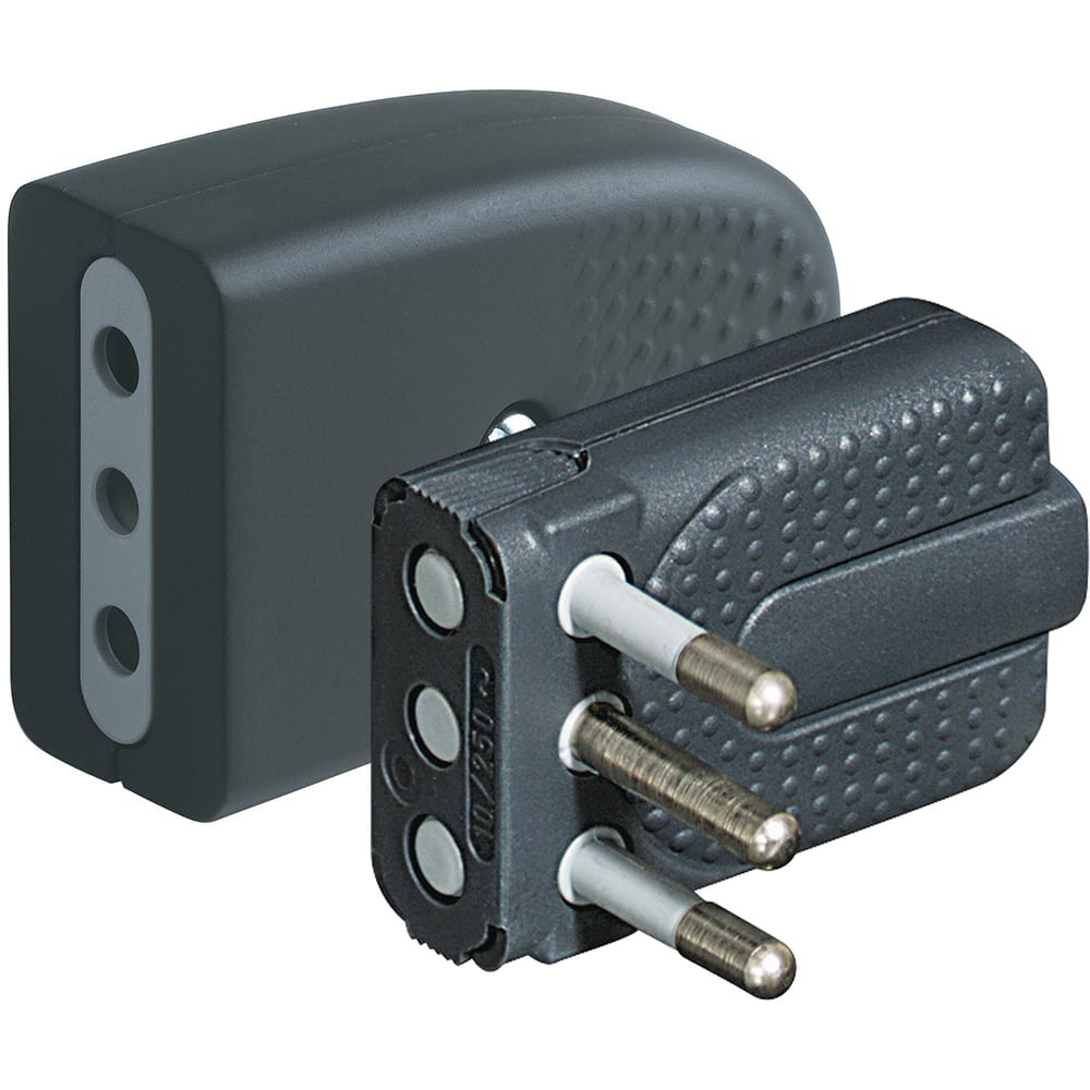BTICINO BTIS2465TGP KIT - SPINA + PRESA CORNER 2P+T 10A GRIG