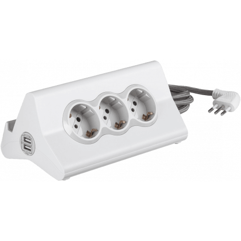 BTICINO S.P.A. - BTIS3713DBU MULTIP SCRIV.2M SP10A 3PR P30+2 USB+INT