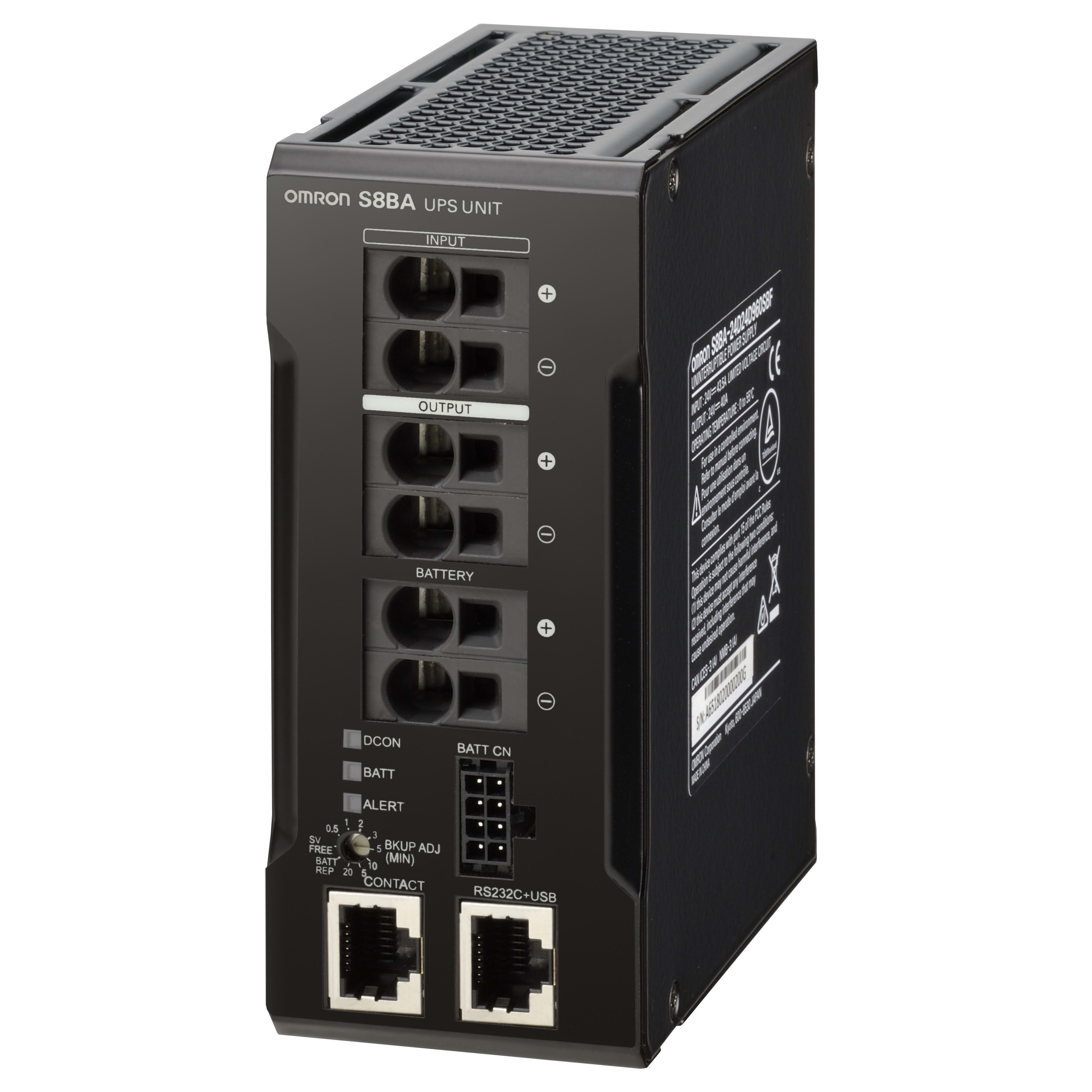 OMRON OMRS8BA24D24D960SBF TIPO DI GUIDA DIN. TIPO DI BATTERIA SEPA