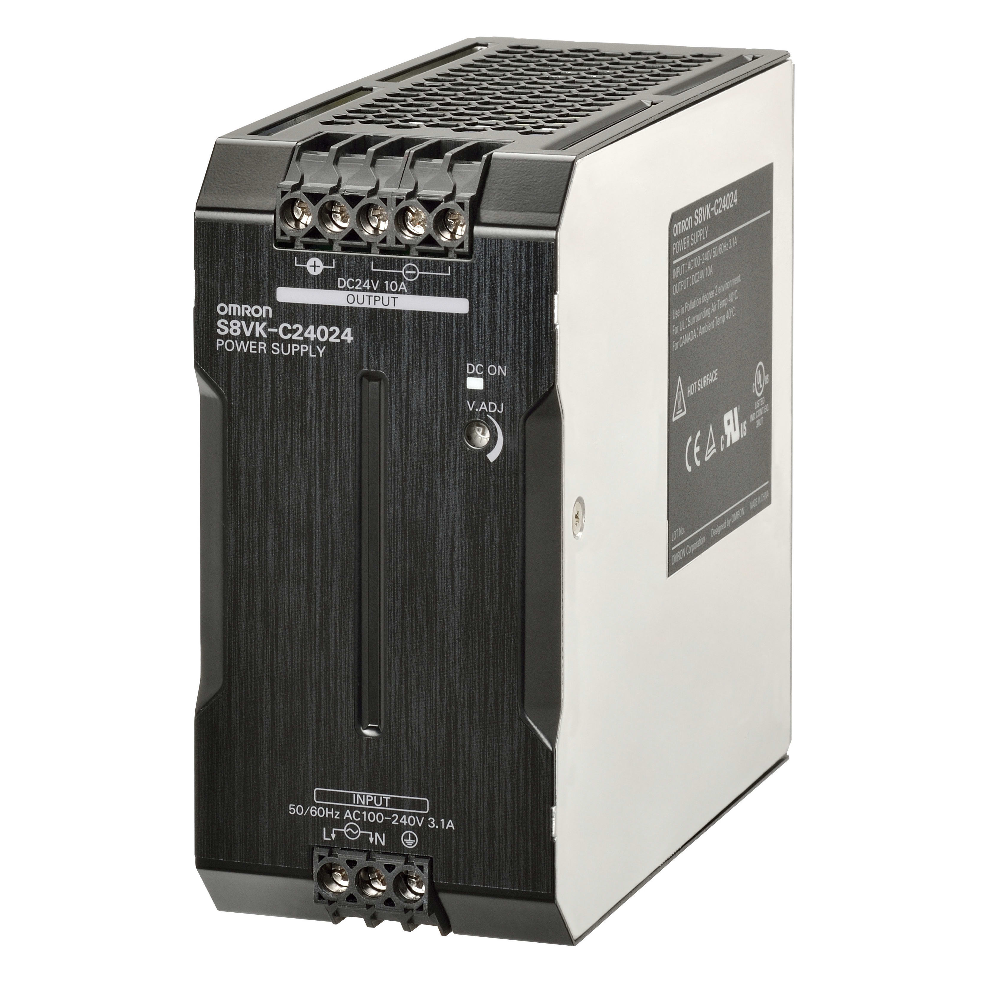 OMRON OMRS8VKC24024 ALIM. S8VK-C MONO 240W, 24V, 10A, CLAS.A