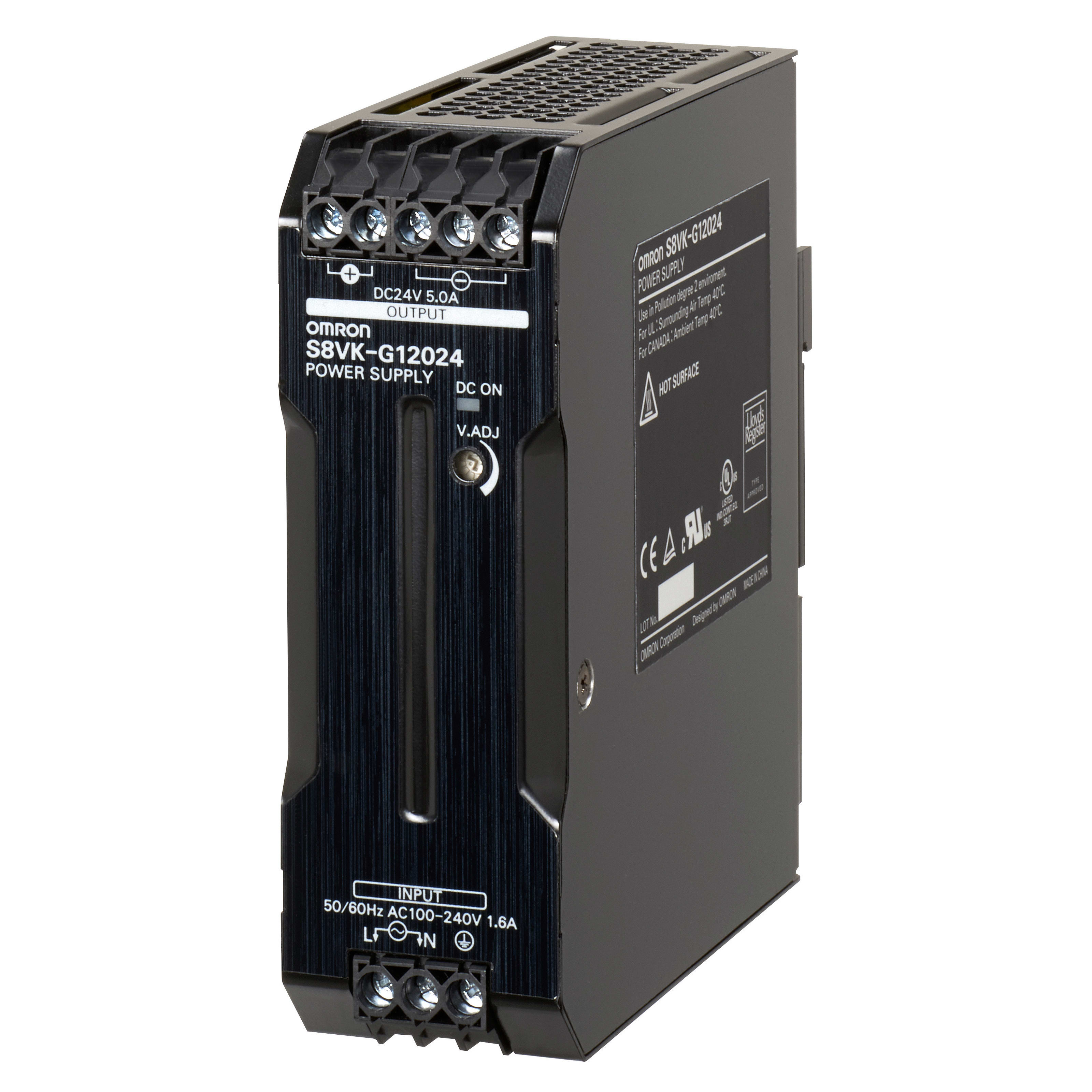 OMRON OMRS8VKG12024 ALIM. S8VK-G MONO 120W, 24V, 5A, CLAS.B