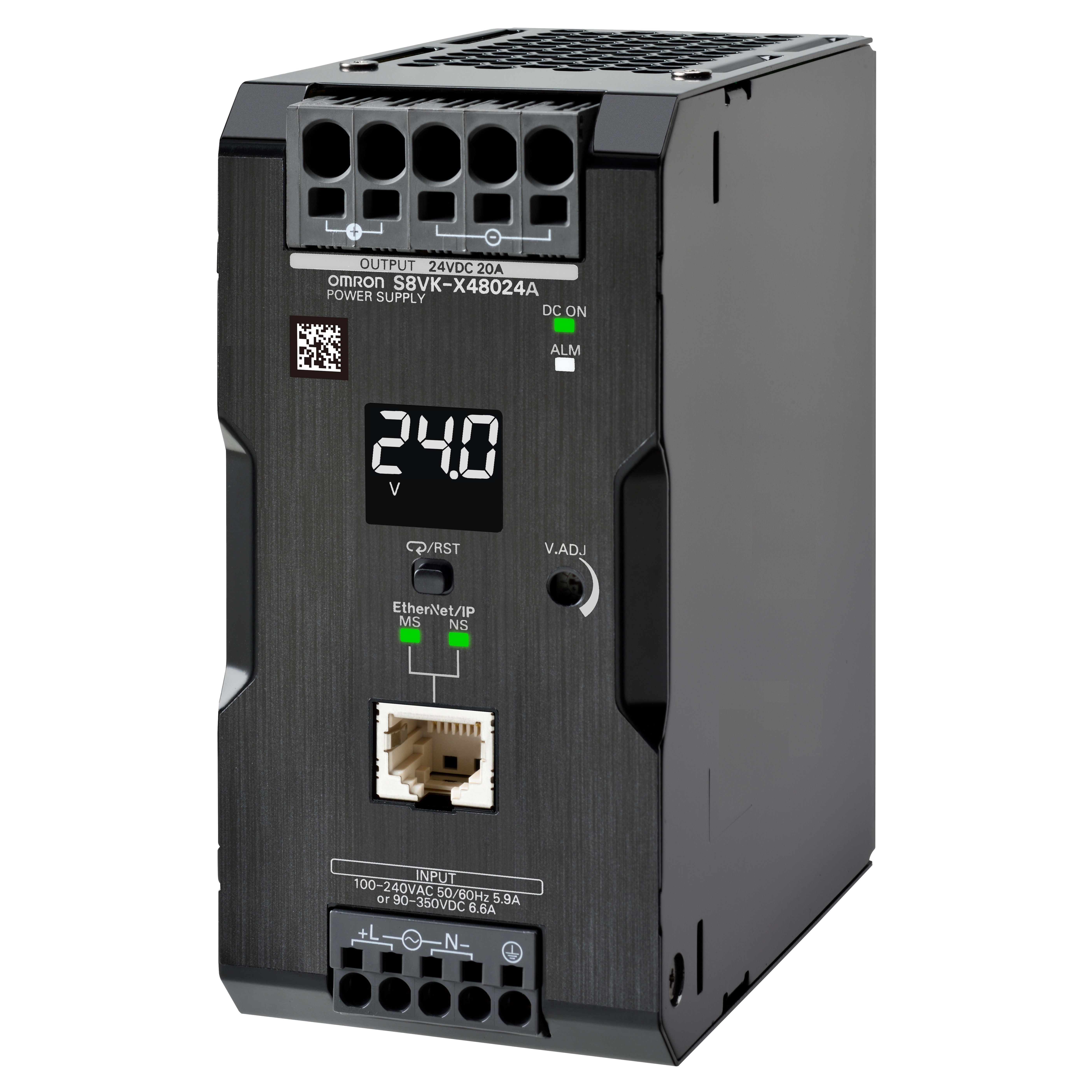 OMRON OMRS8VKX48024AEIP ALIMENTATORE A LIBRO. 480 W. 24 VDC. 20