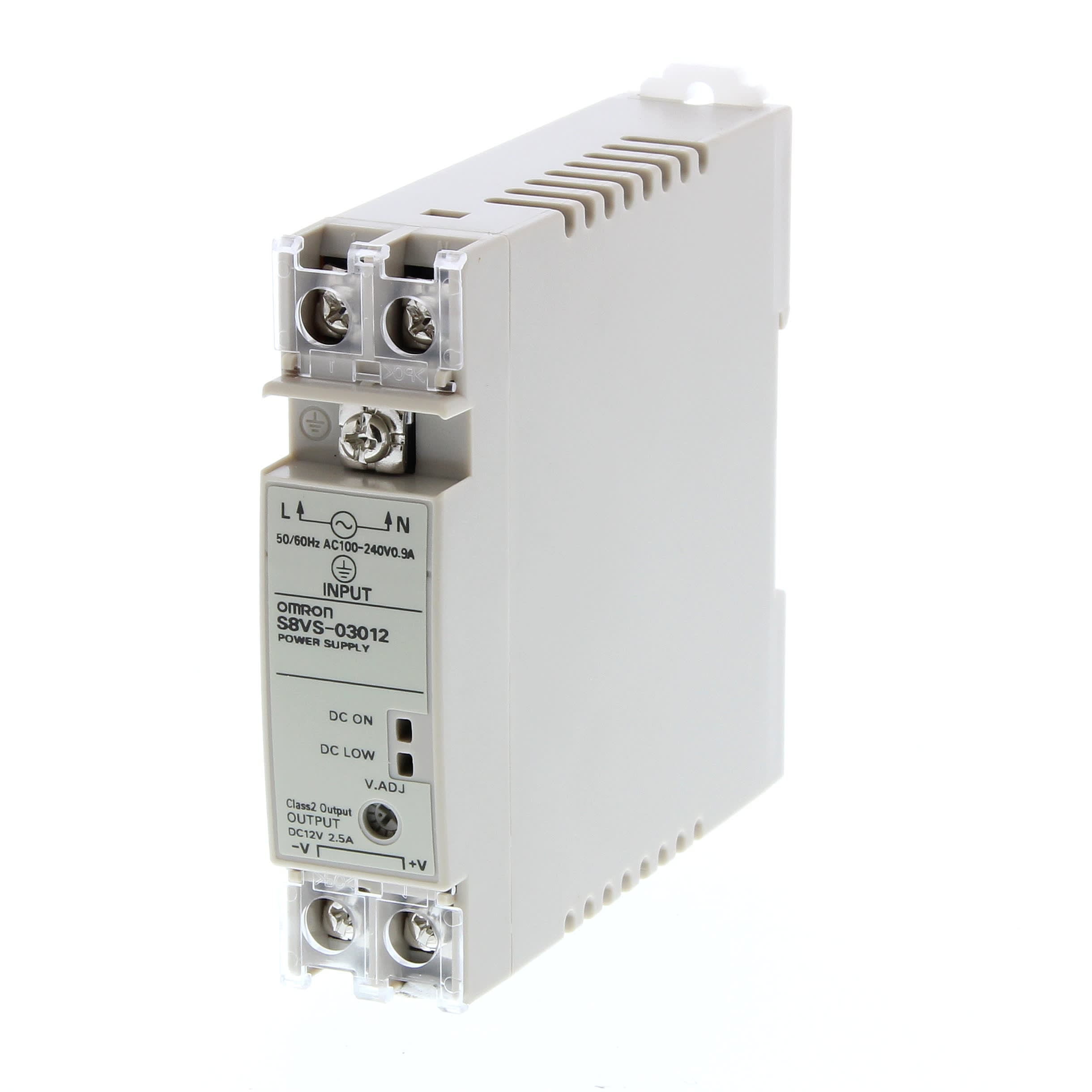 OMRON - OMRS8VS03012-177291 ALIMENTATORE- 12V/2,5A, MONT. GUIDA DIN