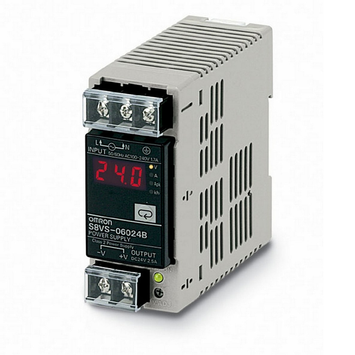 OMRON OMRS8VS06024B.1-281 ALIMENTATORE- 24V2.5A. DISPLAY. GUIDA DI