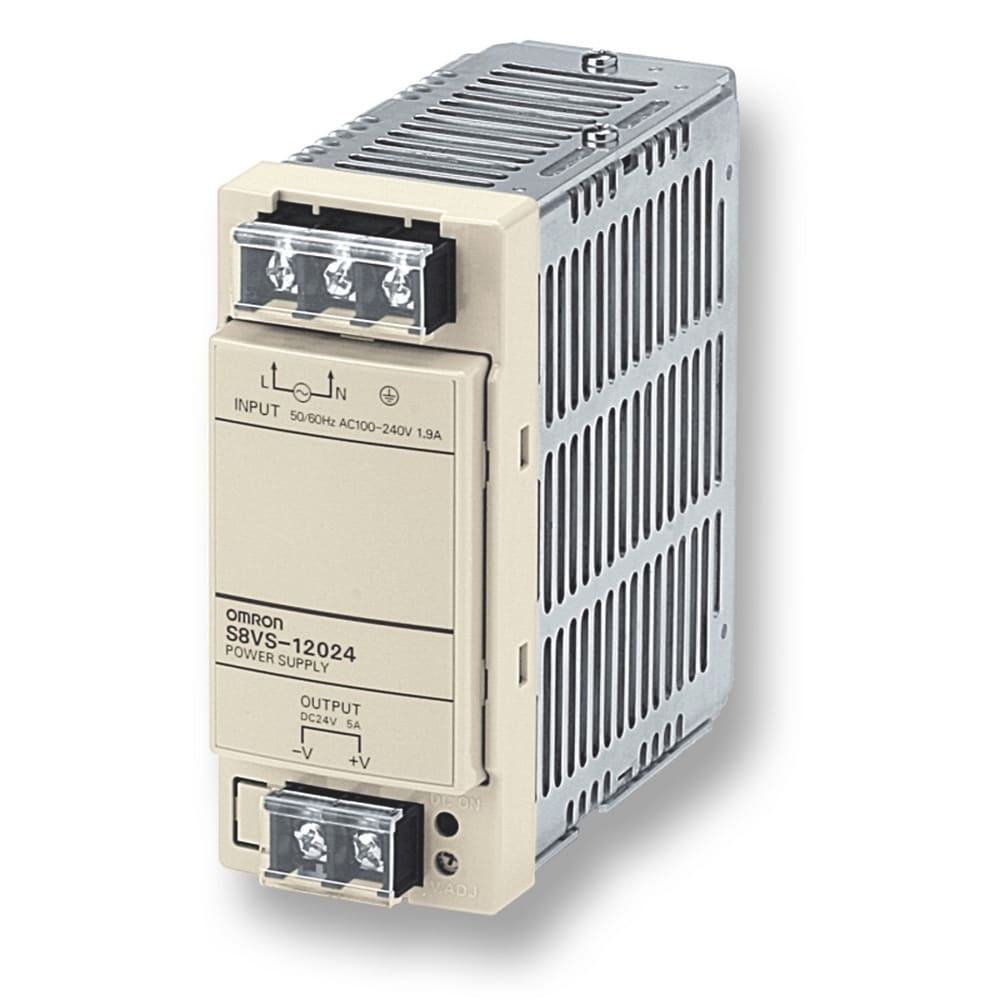 OMRON - OMRS8VS12024.1-2475 ALIMENTATORE- 24V/5A, MONT. GUIDA DIN
