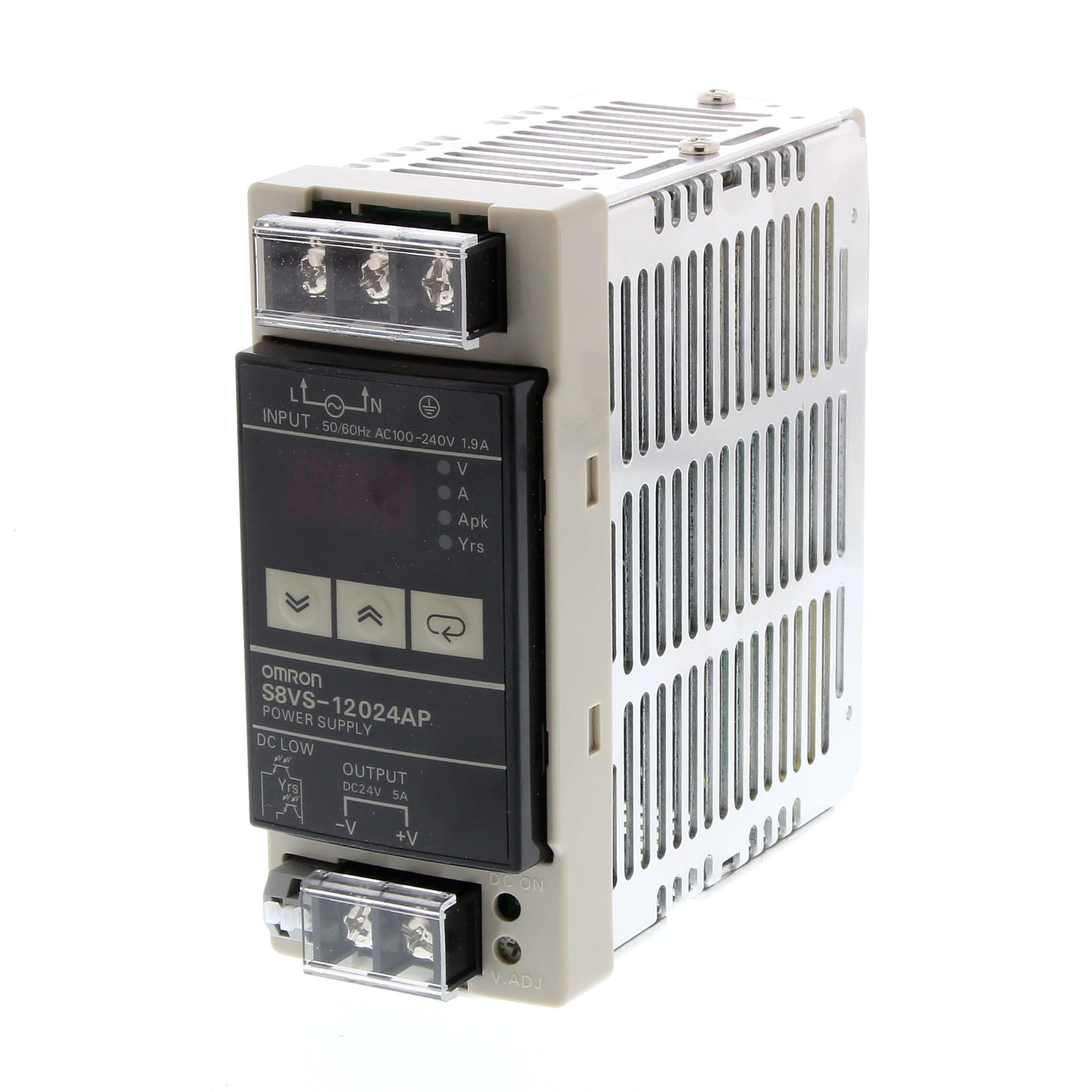 OMRON OMRS8VS12024AP-1118 ALIMENTATORE- 24V5A. DISPLAY.ALL. FUNZ.D