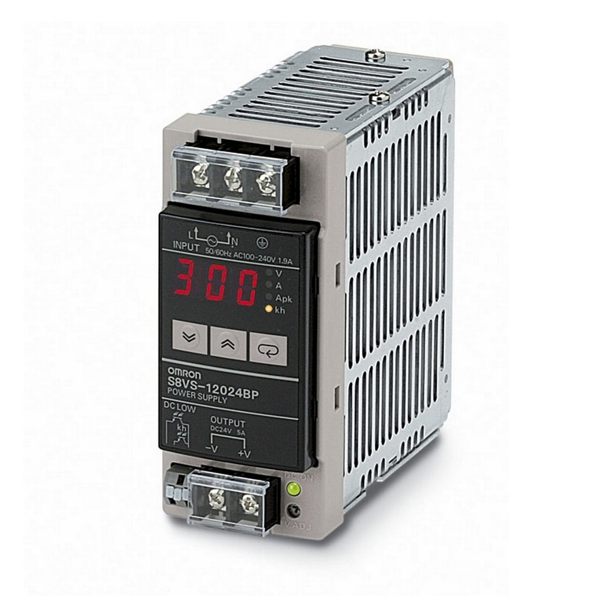 OMRON - OMRS8VS12024BP.1-28 ALIMENTATORE- 24V/5A, DISPLAY, ALLARME,D