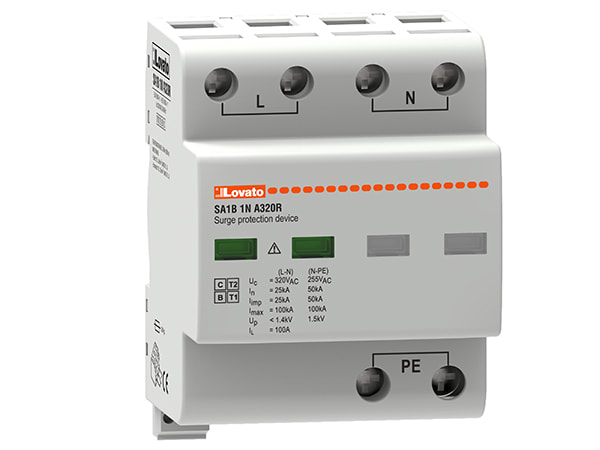 LOVATO LOVSA1B1NA320R SCARICATORE DI SOVRAT. TIPO 1-2 1P+N
