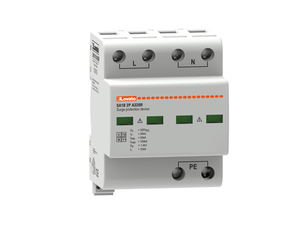 LOVATO LOVSA1B2PA320R SCARICATORE DI SOVRAT. TIPO 1-2 2P