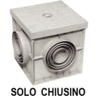 JUPITER SATI - JUP3111923 Chiusino in polipropilene dimensioni 400x400 mm