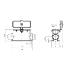 SCAME PARRE SPA - SCA930.0242263 CUSTODIA FISSA PAN.2LEVE 2 USC.PG29+COP.