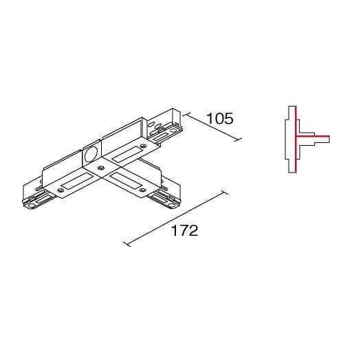 SIDE S.P.A. - SDE990302 CONGIUNZ.T TERRA SX INTERNO NE