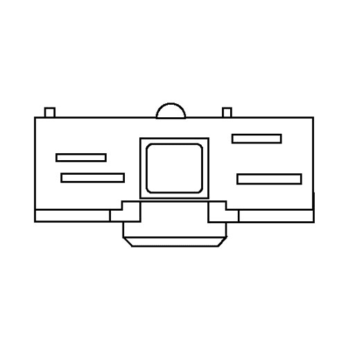 SIDE S.P.A. - SDE990922 ADATTATORE MULTIPLO 99 129-2 NERO