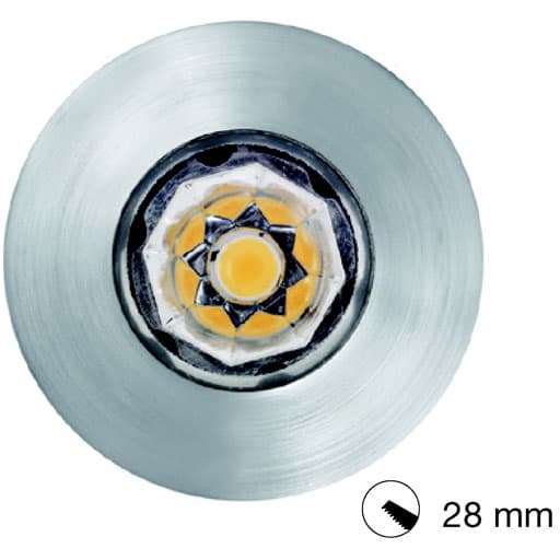 SIDE SPA SDEE871-M-LBN-C EYES 40 FLAT DIAM.28MM 3.5W 380LM 4000K