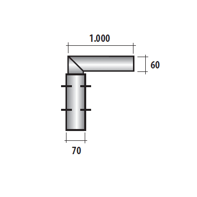 SEM - SEM4315/10 TESTA PALO SINGOLO X PALI DM. 60