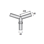 SEM - SEM4316/V TESTA PALO 2 BRACCI X CONICO