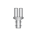 SEM - SEM4330/2 ACCOPPIATORE DOPPIO PER PALO
