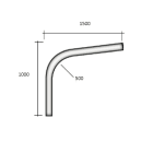 SEM - SEM4332/1D BRACCIO SINGOLO D 60X1000X1500 MM.