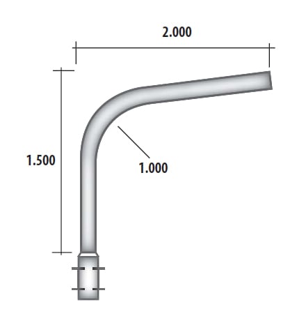 SEM - SEM4332/3 BRACCIO SINGOLO D 68X200+60X1500X2000 MM