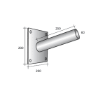 SEM - SEM4340 STAFFA A MURO PER ARMATURE