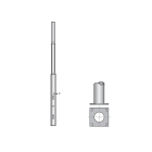 SEM - SEM4403/BV PALO RASTREMATO H.TOT. 400 CM. + BASE V