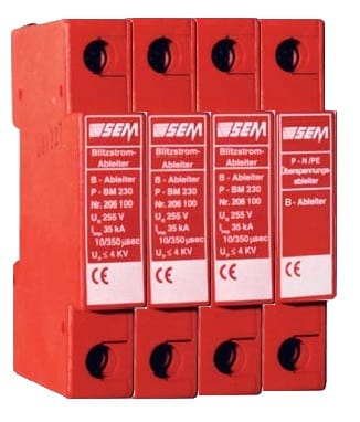 SEM - SEM7381/TT SCARIC. DI CORRENTE DA FULMINE