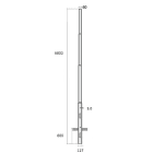 SEM - SEML4680/127 PALO CONICO LAMINATO HSP H. TOT. 680 CM.