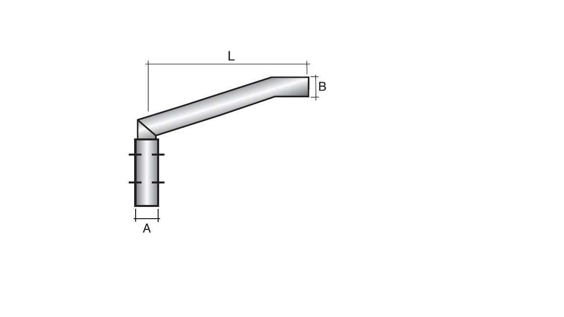 SEM - SEMTS150200 TESTA PALO SINGOLO L=2000 INCL. 15/0