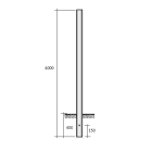 SEM - SEMVR3400N PALO IN VETRORESINA CILINDRICO D 60X4000