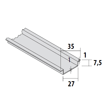SEM - SEMZ002 PROFILATO OMEGA PUNTINATO