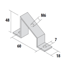 SEM - SEMZ020 STAFFA DI SUPP. X PROFILATI