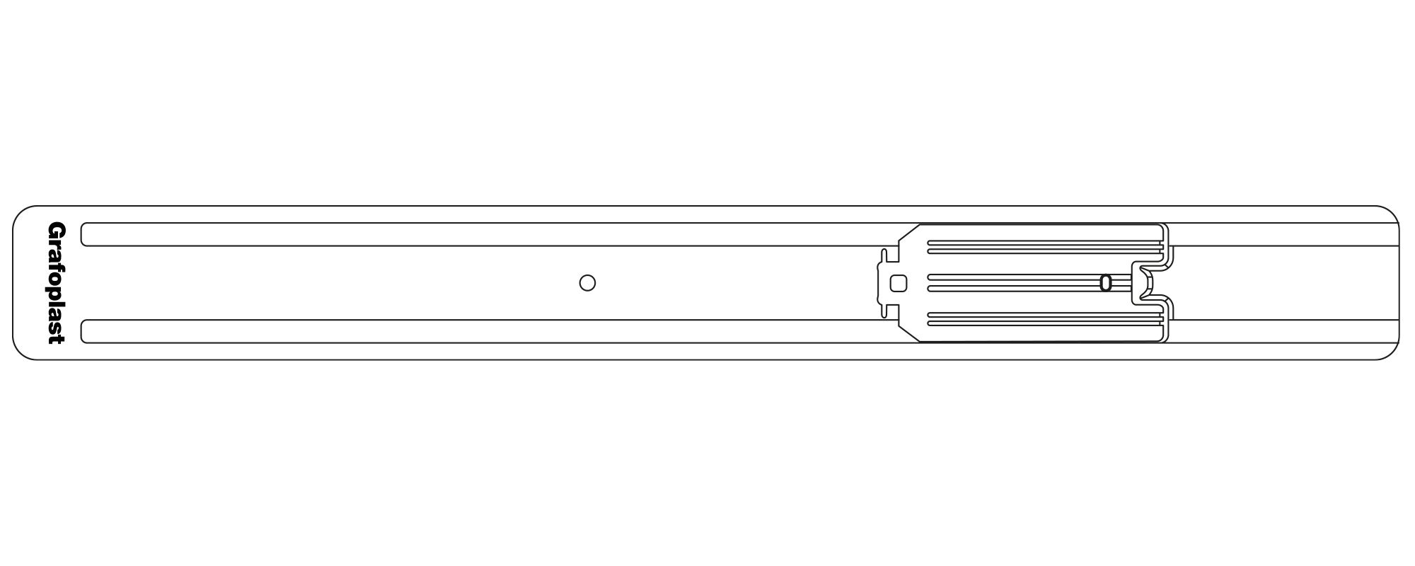 GRAFOPLAST SRL - GRASI2K0014NP4 PIASTRA TESSERE WAGO TOP JOB S / WEID 1P