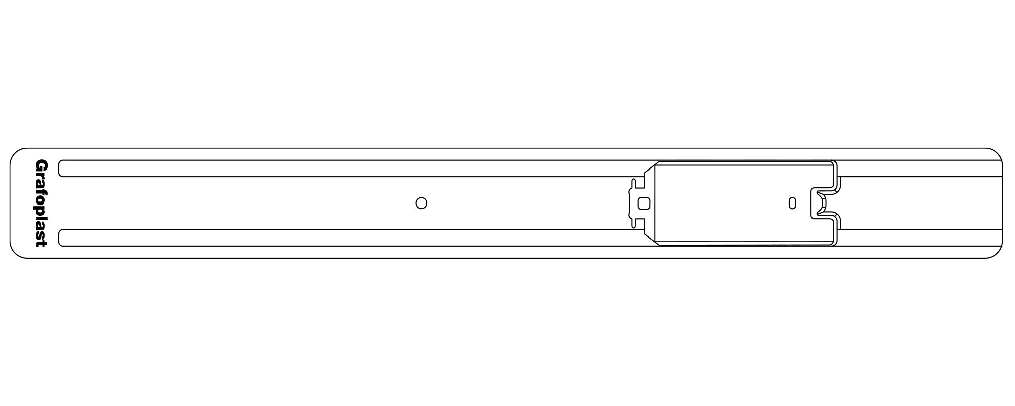 GRAFOPLAST SRL - GRASI2K0014NP7 PIASTRA TESSERE TELERUTTORI