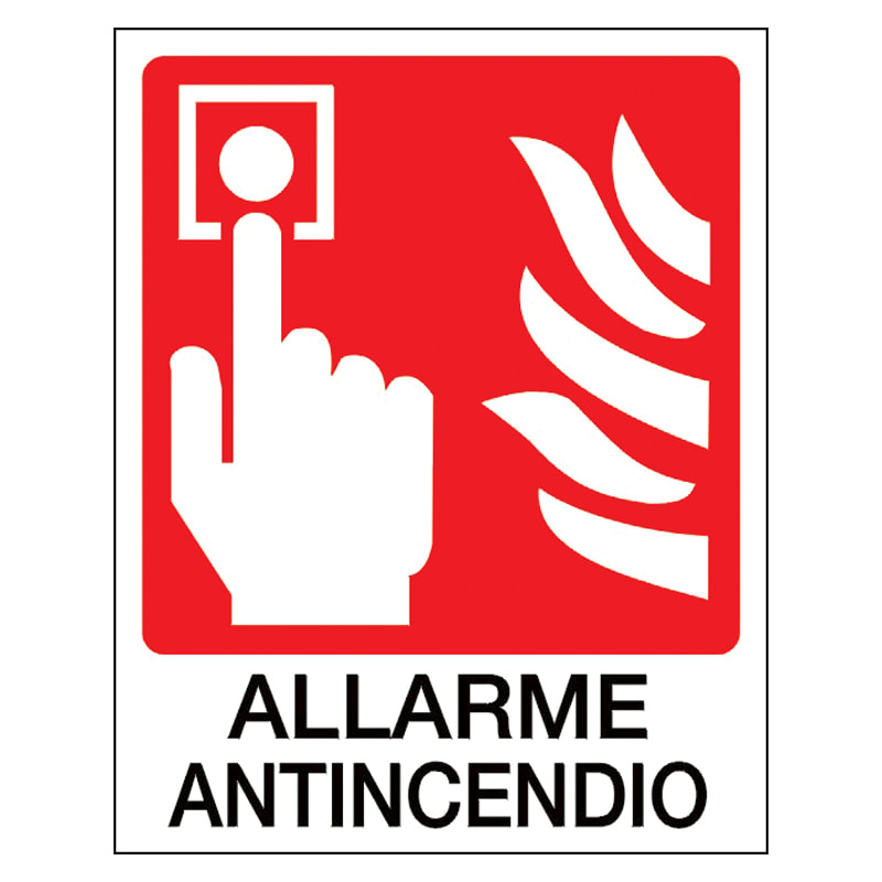 SIRENA SIR55327 CARTELLO INCENDIO