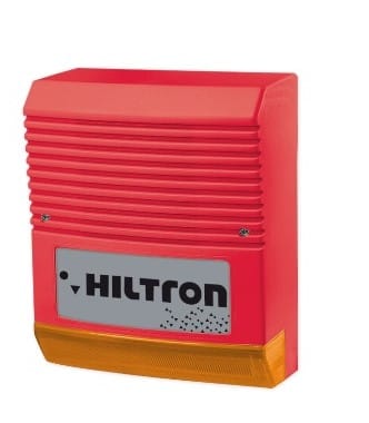 LAND SRL - C1ASA300R SIRENA AUTOALIMENTATA PER ESTERNO ROSSA
