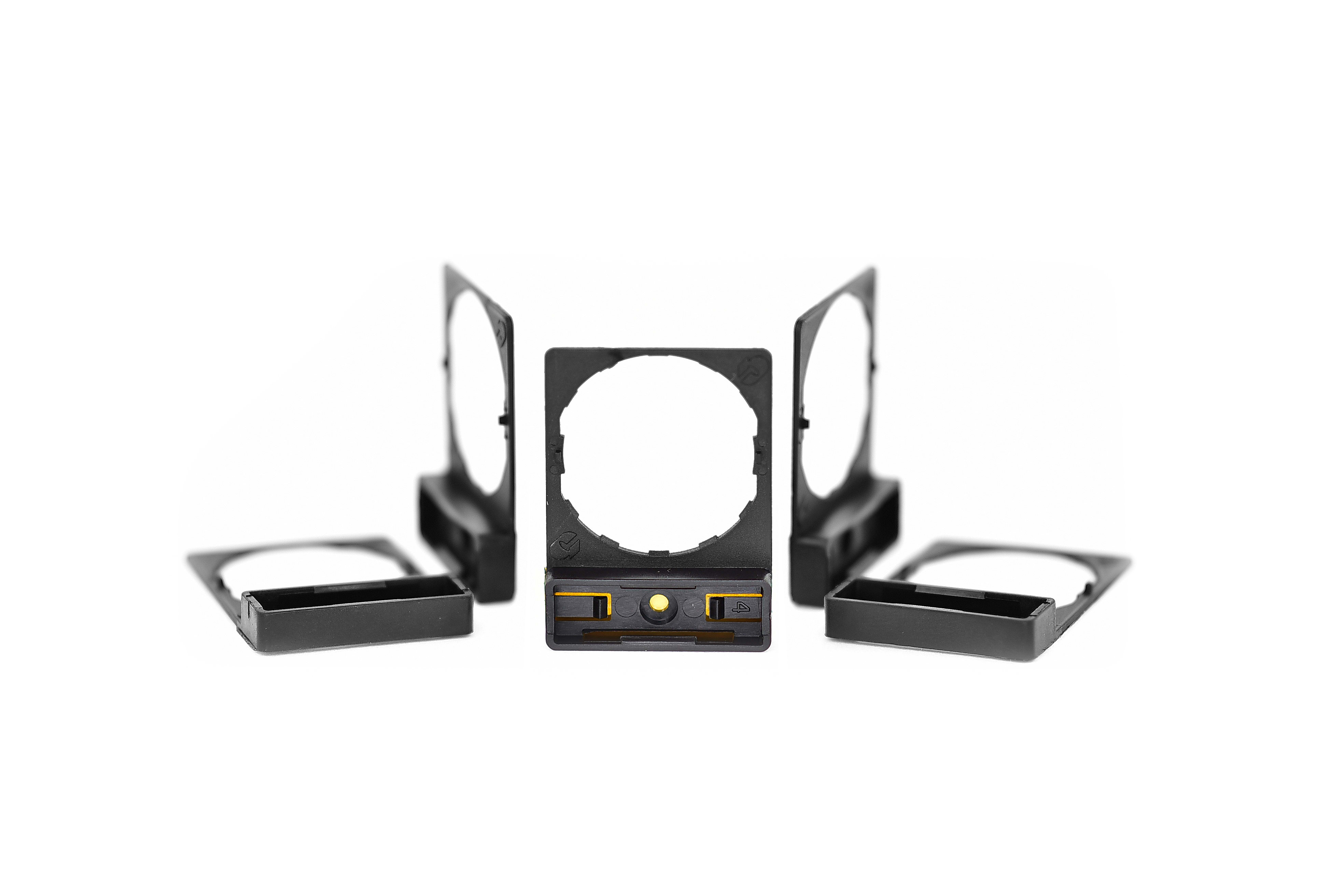 GRAFOPLAST SRL GRASIT0B09 PORTATARGA ADESIVA TELEM ZB4 30X11 192PZ