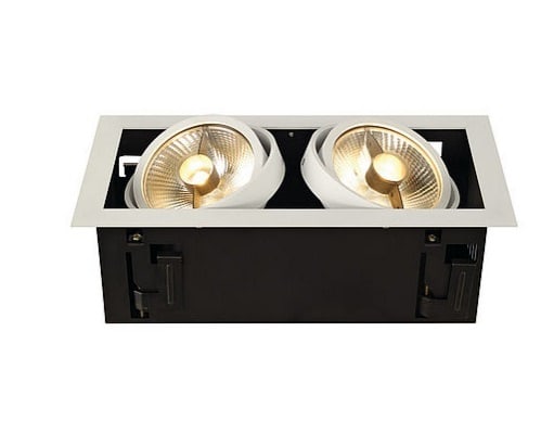 SLV ITALIA SRL - SLV115551 KADUX 2, ES111 DOWNLIGHT, SQUADRATA, BIA