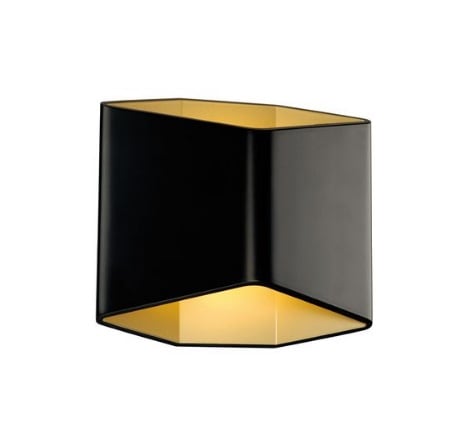 SLV ITALIA SRL - SLV151710 CARISO LED 2 LAMPADA DA PARETE , NERA/OT