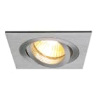 SLV ITALIA SRL - SLV199996 PIREQ GU10 SQUARE DOWNLIGHT,ALLUMINIO SP
