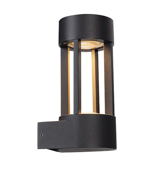 SLV ITALIA SRL - SLV231805 SLOTS WALL LAMPADA DA PARETE, ANTRACITE,