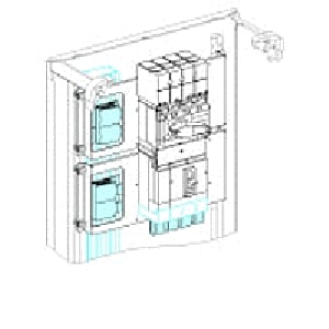 SCHNEIDER ELECTRIC - SNR04061 BLOCCO ALIM.UNIVERSALE POWERCLIP 250A
