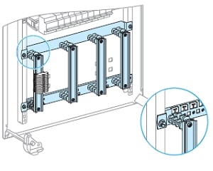 SCHNEIDER ELECTRIC - SNR04223 TELAIO PER MORSETTIERA IN ARMADI G