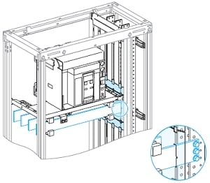 SCHNEIDER ELECTRIC - SNR04924 KIT FRAZIONAMENTO SCHERMO FORMA 2