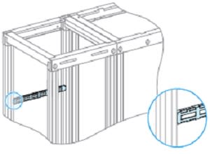 SCHNEIDER ELECTRIC - SNR08776 4 SUPPORTI AMARRAGGIO CAVI L650