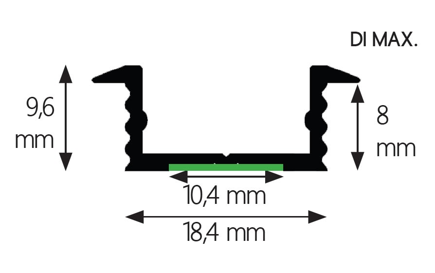 SICOM SPA - SOL5001485 SIRIOPROFILE I7-BASIC-SOLO PROFILO 3MT