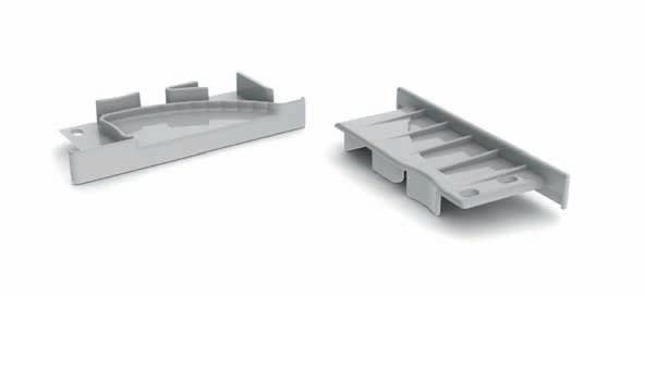 SICOM SPA - SOL5003530 SIRIO WALL TAPPO DESTRO CON FORO