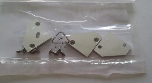 SICOM SPA - SOL5008650 SIRIOPROFILE CORNER45-BASIC-TAPPI 3PZ