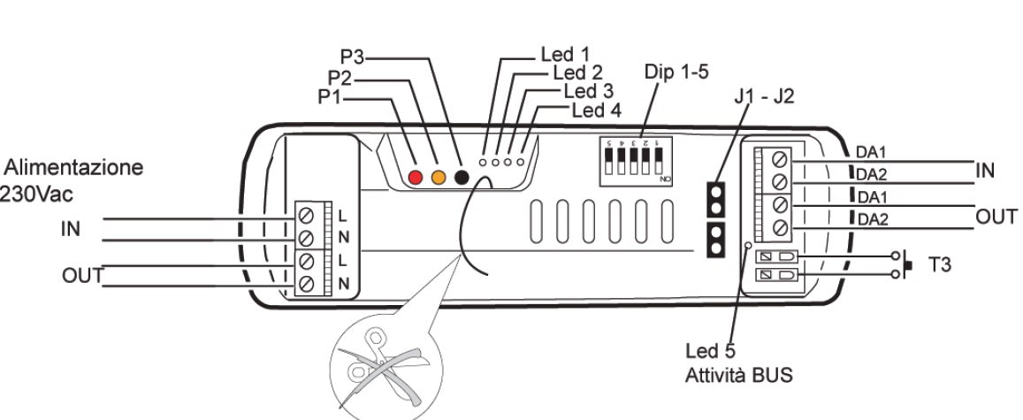 SICOM SPA - SOLTVDMA868A01 TV DMA 20 DALI 1 DALI WIRELESS