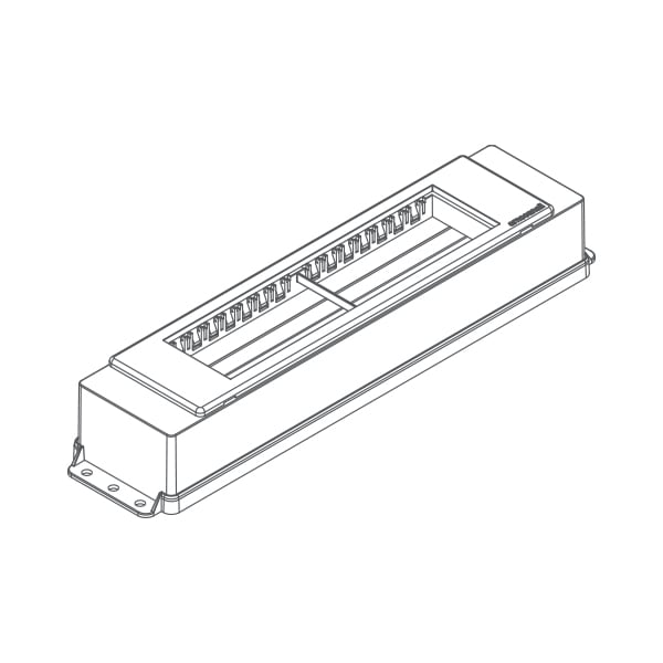 ARNOCANALI S.P.A - ARNSPA08.2 MODULO ELETTRIFICABILE X 8 MOD NERO