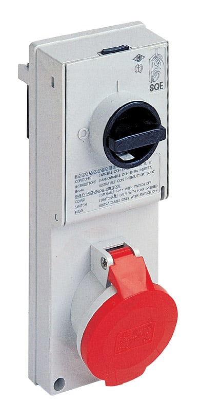 ILME - ILMSQE 1643 PR+INT.110V 16A 3P QUADRO